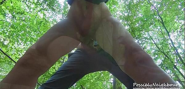  Fabulous Forest Fuck! Risky Outdoor Sex with Sweet Blonde